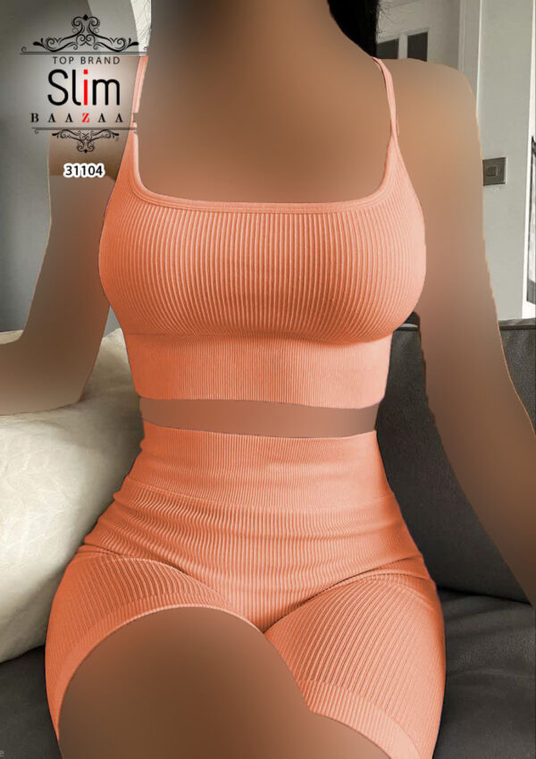 تاپ شورتک دوبند - 31104 - تصویر 4
