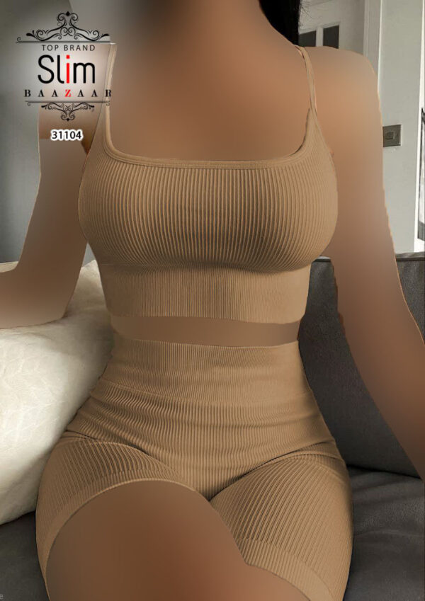تاپ شورتک دوبند - 31104 - تصویر 1