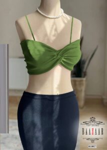 کراپ جلو گره ای سبز سدری