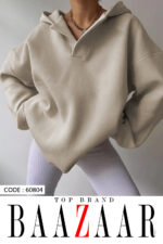 هودی یقه بلیطی - 60804 - تصویر 5