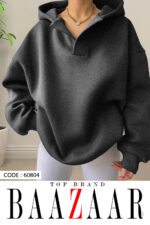 هودی یقه بلیطی - 60804 - تصویر 6